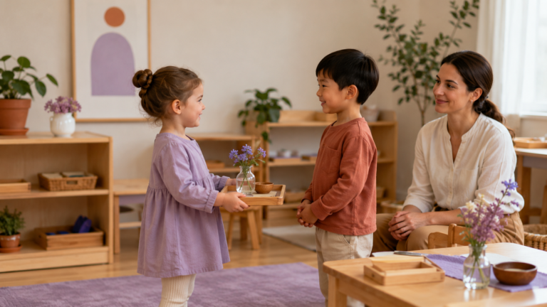 montessori sensitive period courtesy