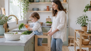 montessori help in kitchen